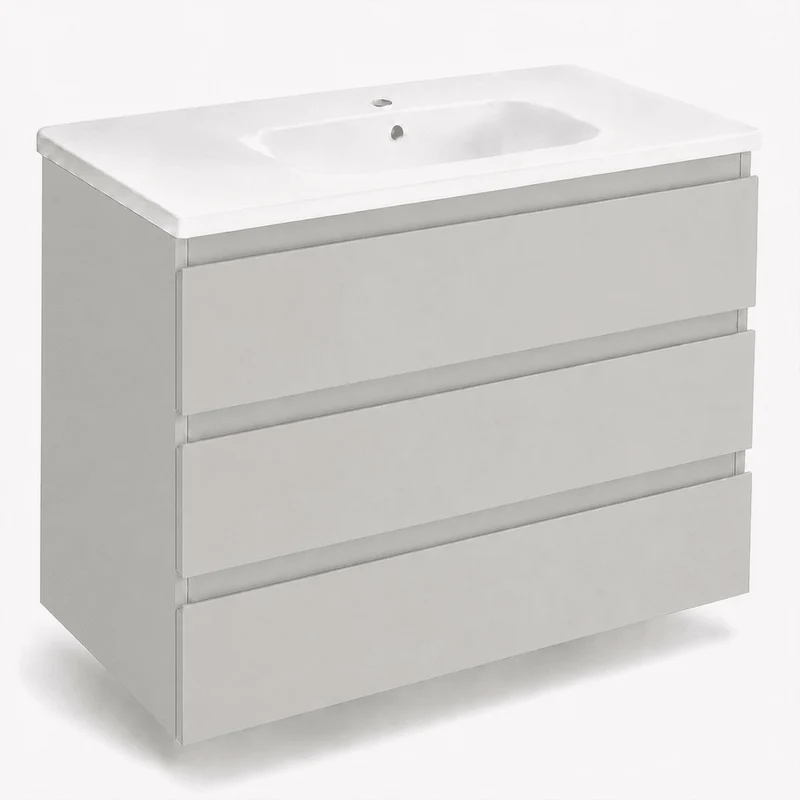 Mueble baño tres cajones Carmen