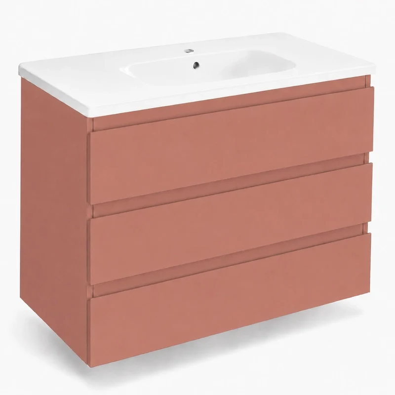 Mueble baño tres cajones Carmen