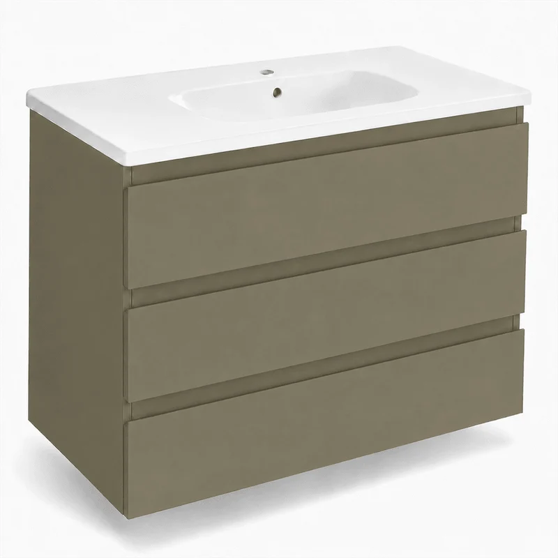 Mueble baño tres cajones Carmen