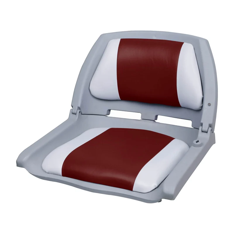 Asiento de barco 52x48x40 cm cuero sintético impermeable en varios colores pro.tec