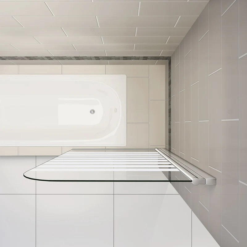 80x140cm Panel/ pantalla baño giratoria pantalla de baño