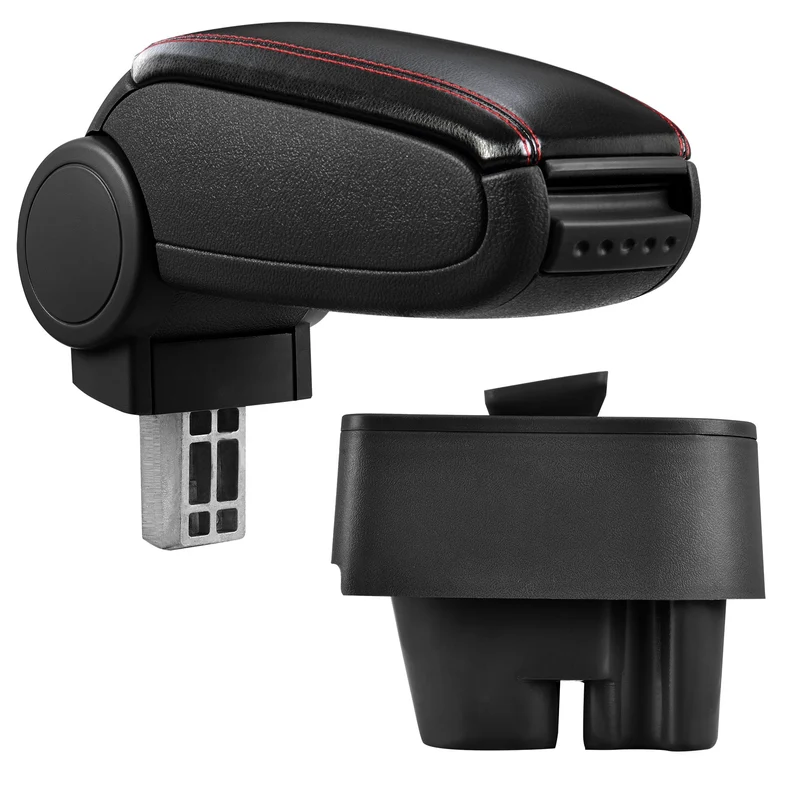 Reposabrazos central Peugeot 207 con compartimento de almacenamiento en varias versiones pro.tec