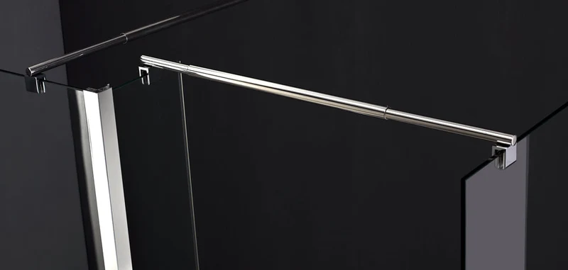 Mampara walk-in fijo + abatible SCREEN