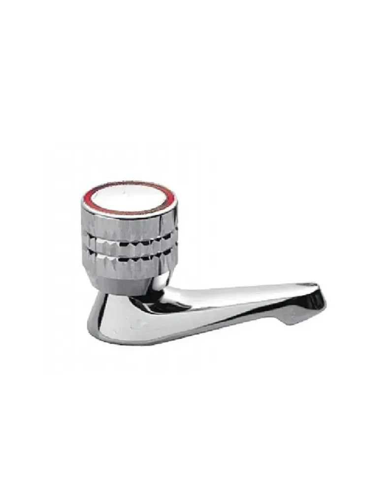 TRES 123100C Grifo monomando para lavabo de 1 agua fabricado de latón con acabado cromado