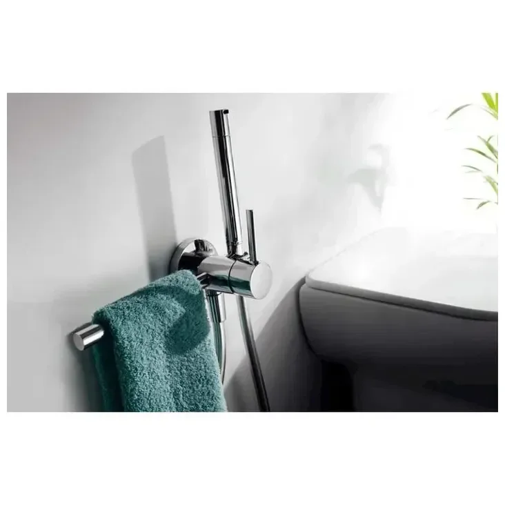 TRES 134123 Conjunto de bidé con grifo monomando para empotrar fabricado de latón con acabado cromado Max