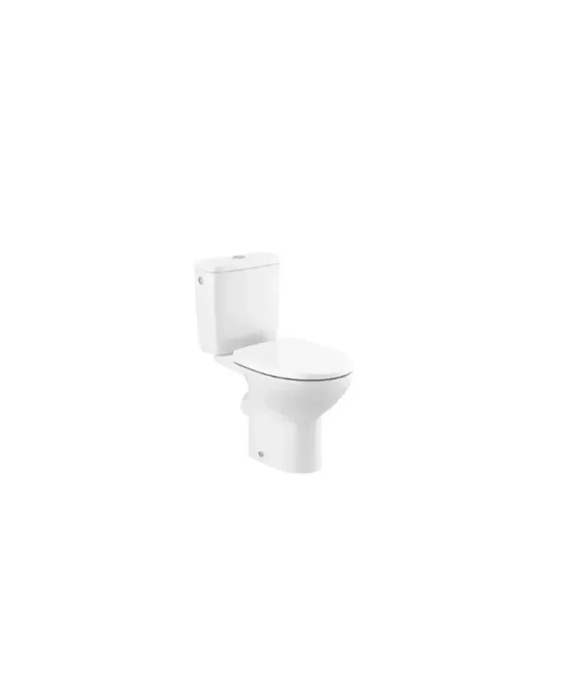 Roca – Taza de Inodoro (Sin Tapa ni Cisterna), Salida Horizontal, Blanco