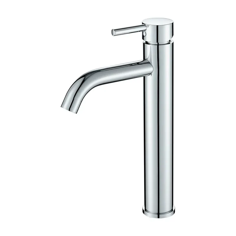 Grifo de lavabo alto para pica monomando en cromado Jabalón de Valaz