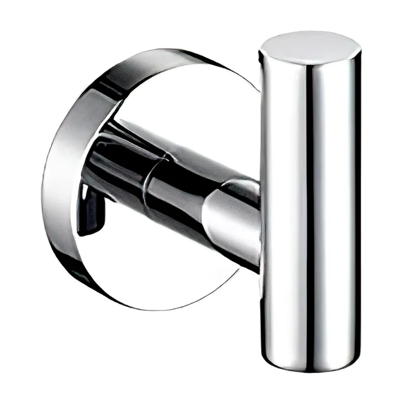 Percha de baño redonda en cromado acero inoxidable SUS304 de Valaz