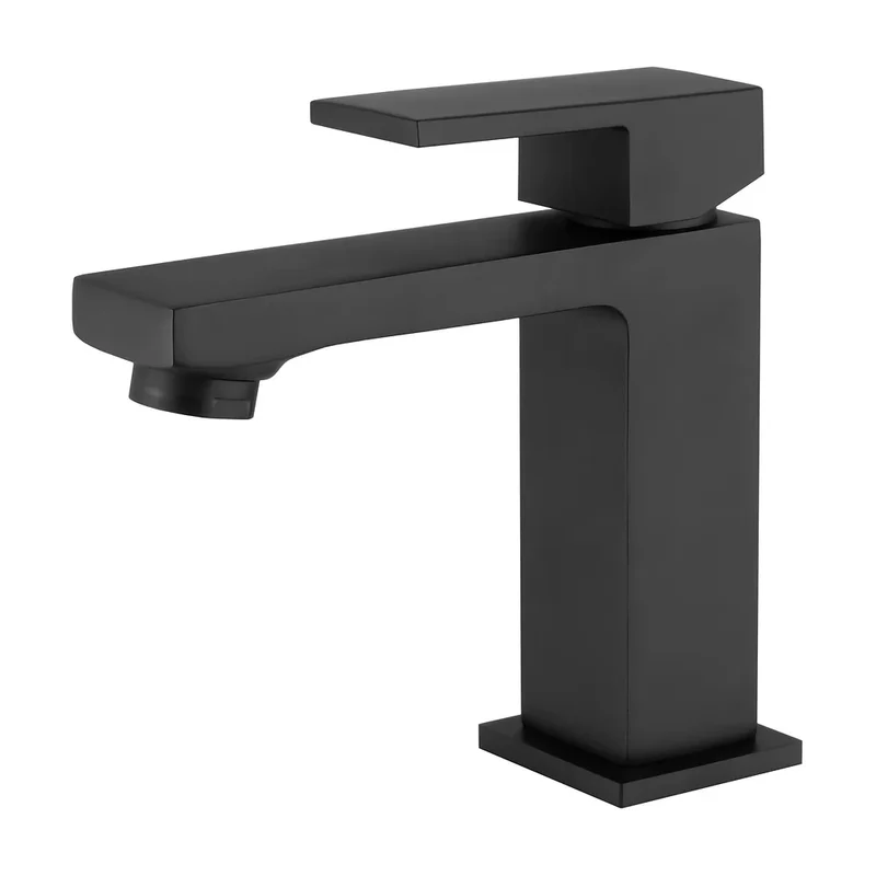 Grifo de lavabo monomando en negro mate Vinalopó de Valaz