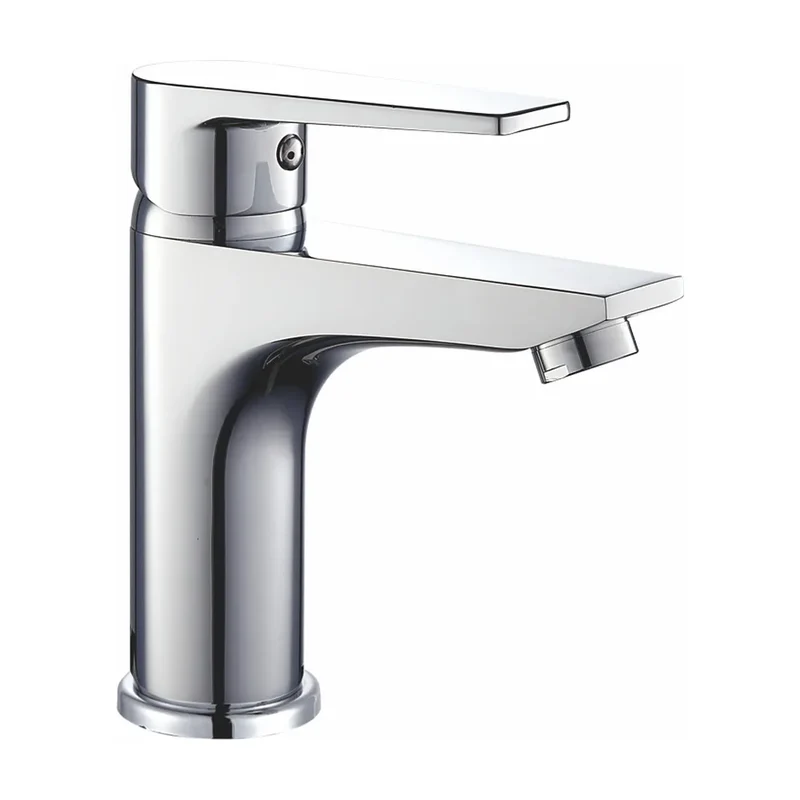 Grifo de lavabo monomando con cartucho cerámico de 35 mm en cromado Magro de Valaz