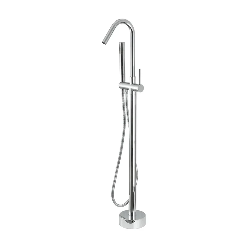 Grifo de bañera exenta redondo cromado Sella de Valaz