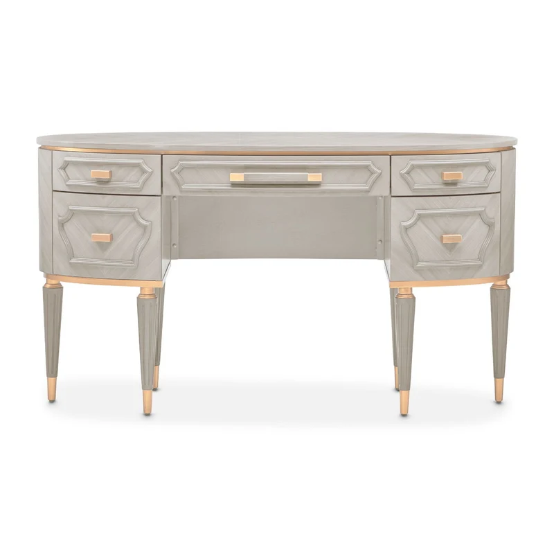 St. Charles - Vanity Desk - Dove Gray