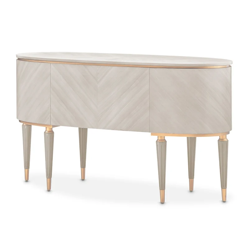 St. Charles - Vanity Desk - Dove Gray