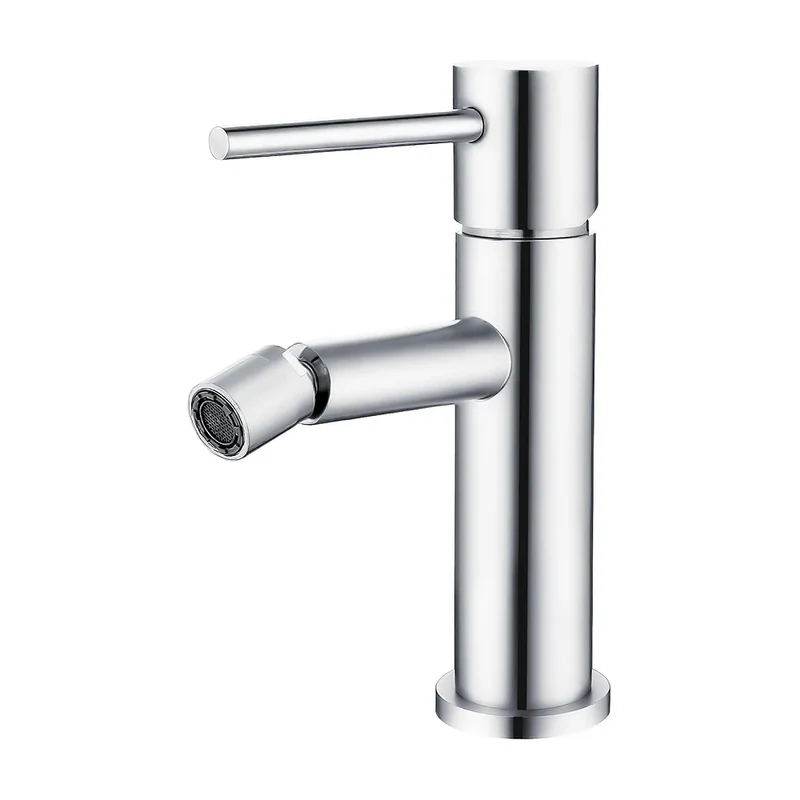 Grifo de bidet monomando redondo cromado Ebro de Valaz