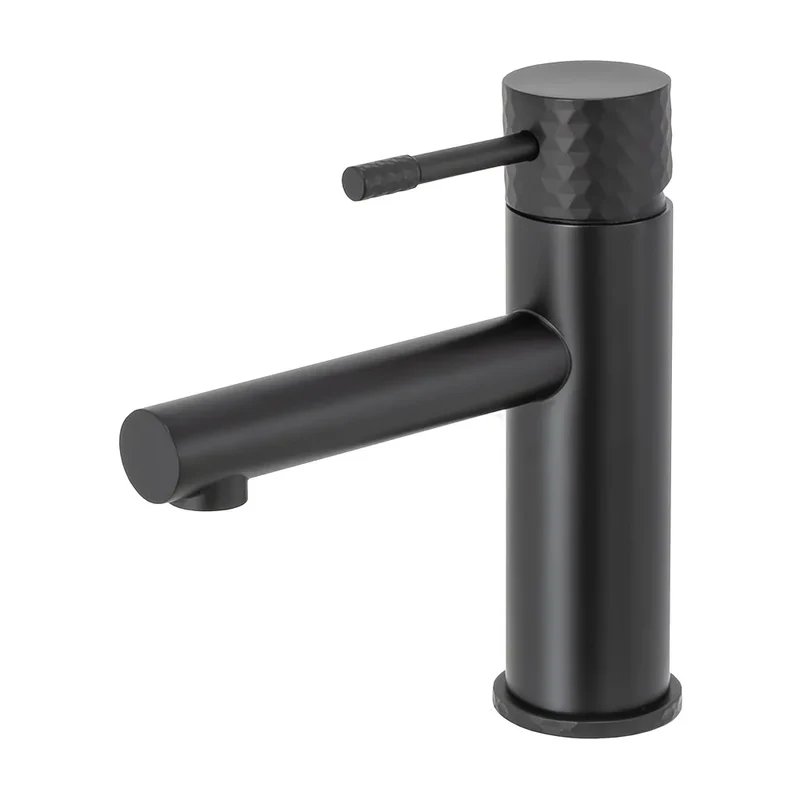 Grifo de lavabo monomando en negro mate Birim de Valaz