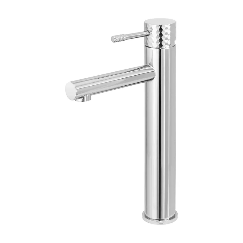 Grifo de lavabo alto monomando para pica con maneta luxury en cromado Birim de Valaz