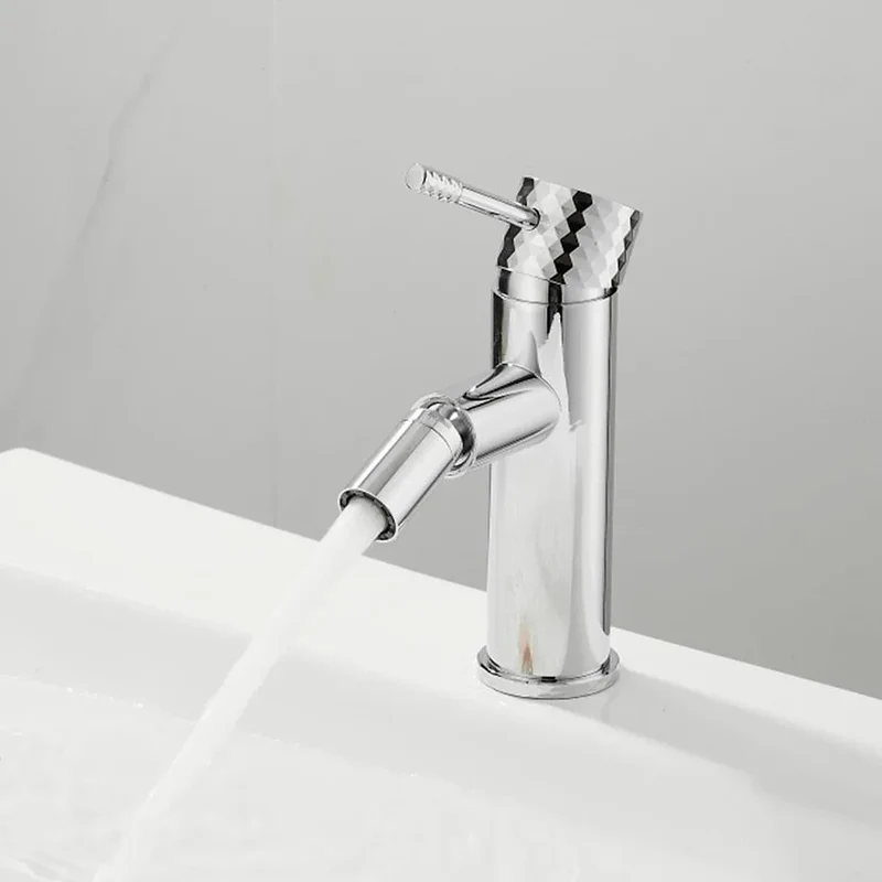 Grifo de bidé monomando acabado maneta luxury cromado Birim de Valaz