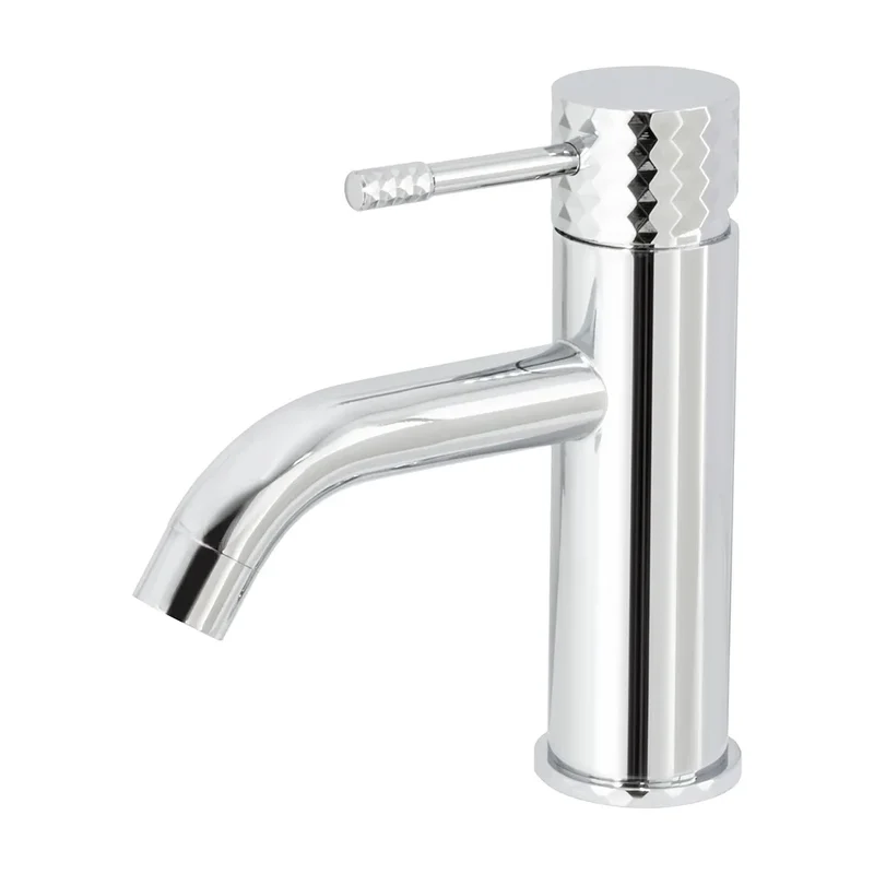 Grifo de lavabo monomando con maneta luxury en cromado Oda de Valaz