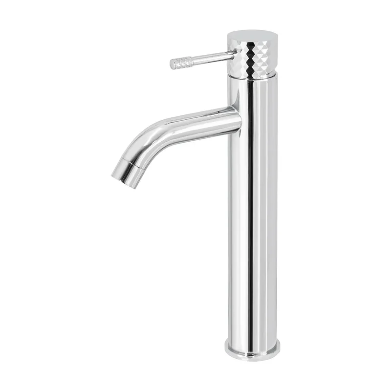 Grifo de lavabo alto monomando con maneta luxury en cromado Oda de Valaz