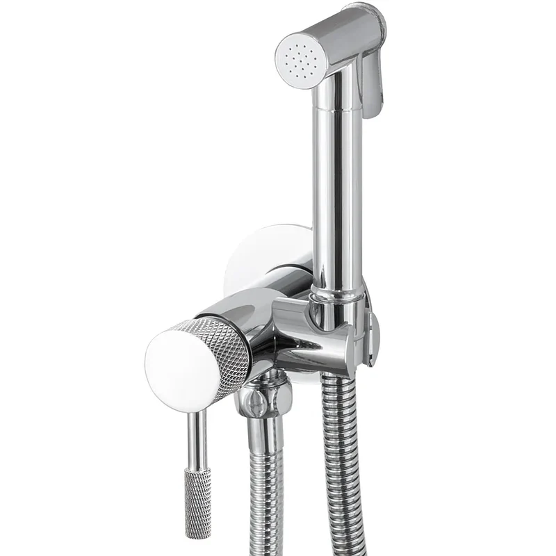 Grifo de bidet empotrado redondo cromado acabado maneta luxury Torina de Valaz