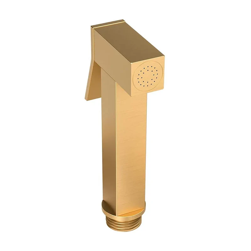 Grifo para bidet empotrado 2 vías dorado cepillado Tajo de Valaz