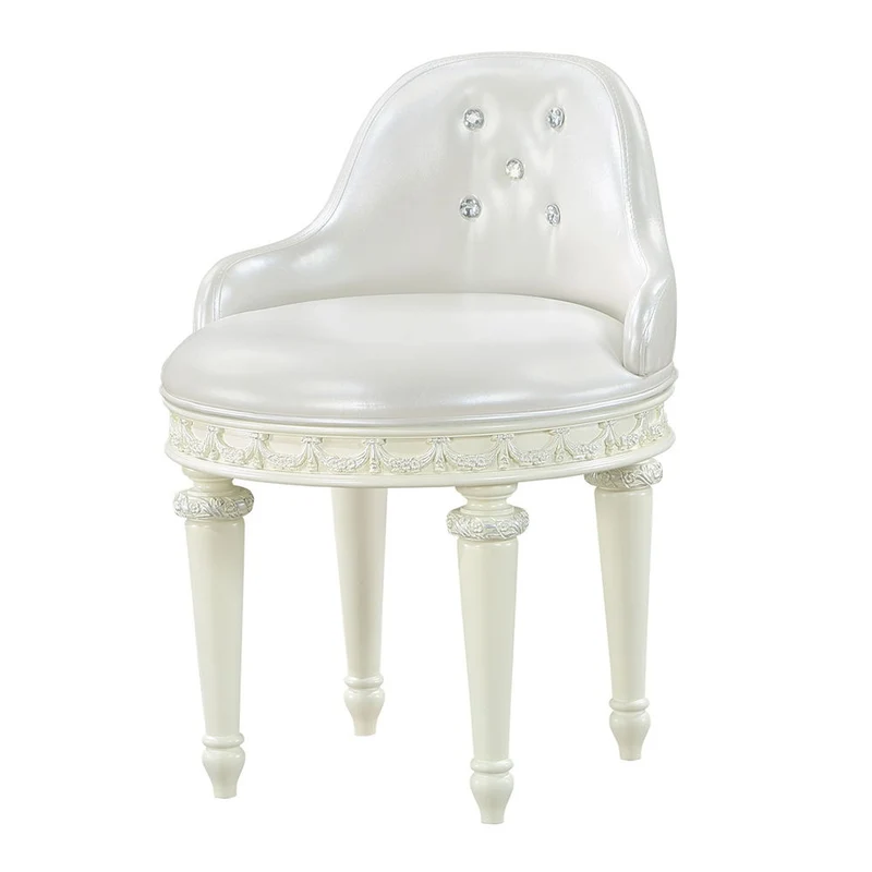 Dorothy - Vanity Chair With Swivel - Ivory