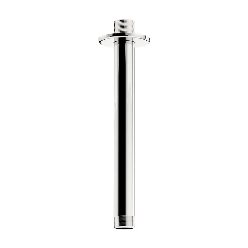 Ducha empotrada termostática a techo redonda con rociador de 30 cm en cromado Cabriel de Valaz