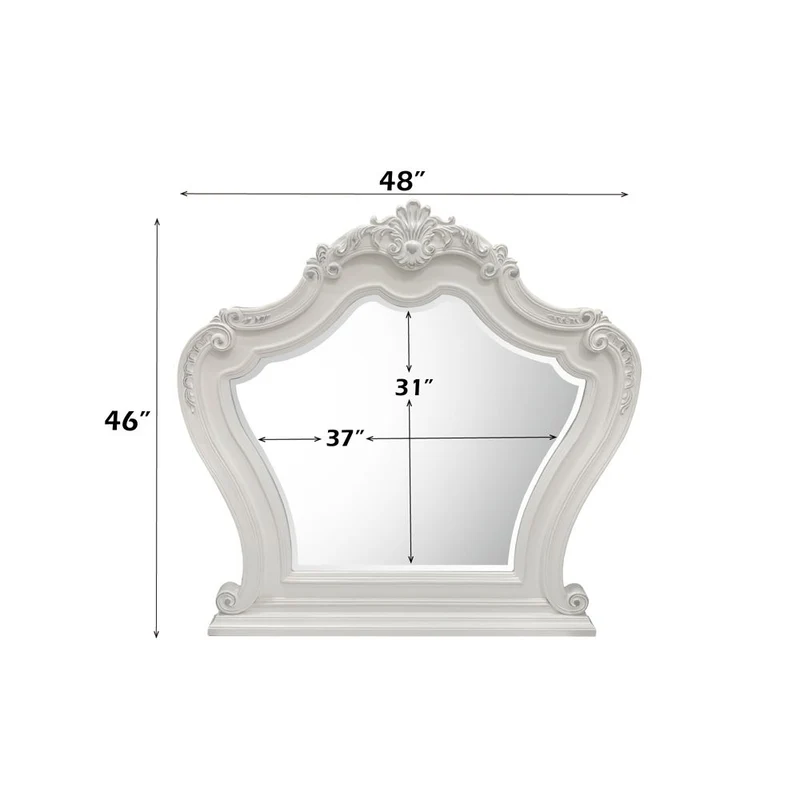 Latisha - Mirror - White