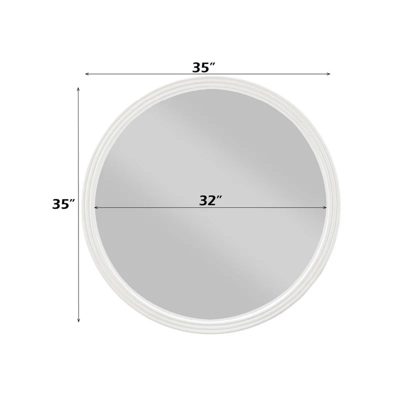 Carena - Mirror - White