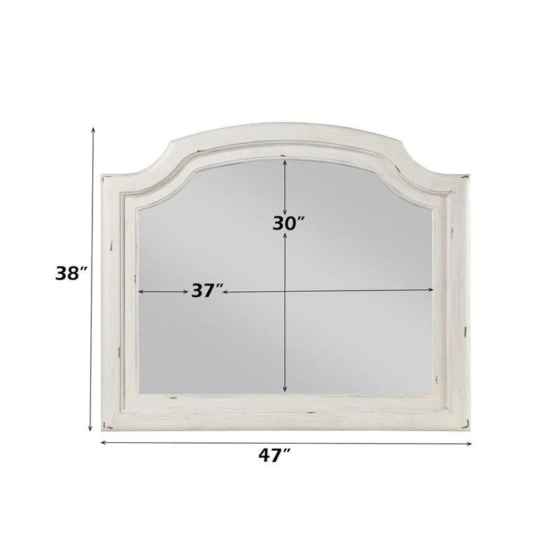 Jaqueline - Mirror - Antique White
