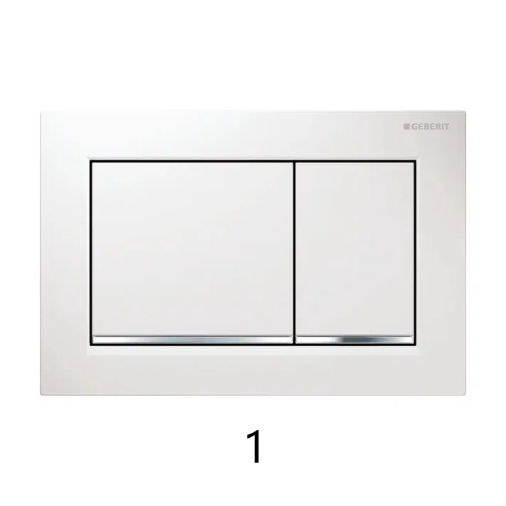 Cisterna empotrada Omega 12 cm para pared de obra de 82 cm de altura mínima o pared ligera Duofix de Geberit