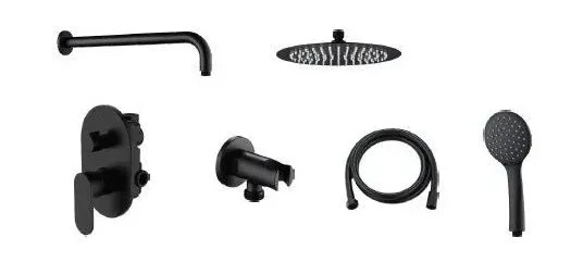 Conjunto de ducha a pared con rociador – Källa