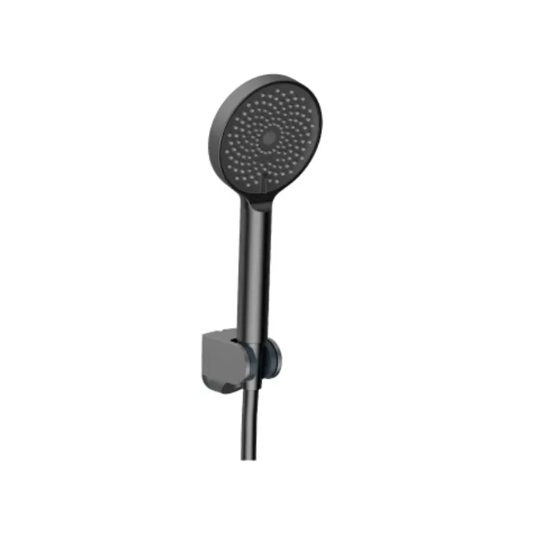Grifo monomando para bañera y ducha en latón con acabado negro mate de Fine Källa