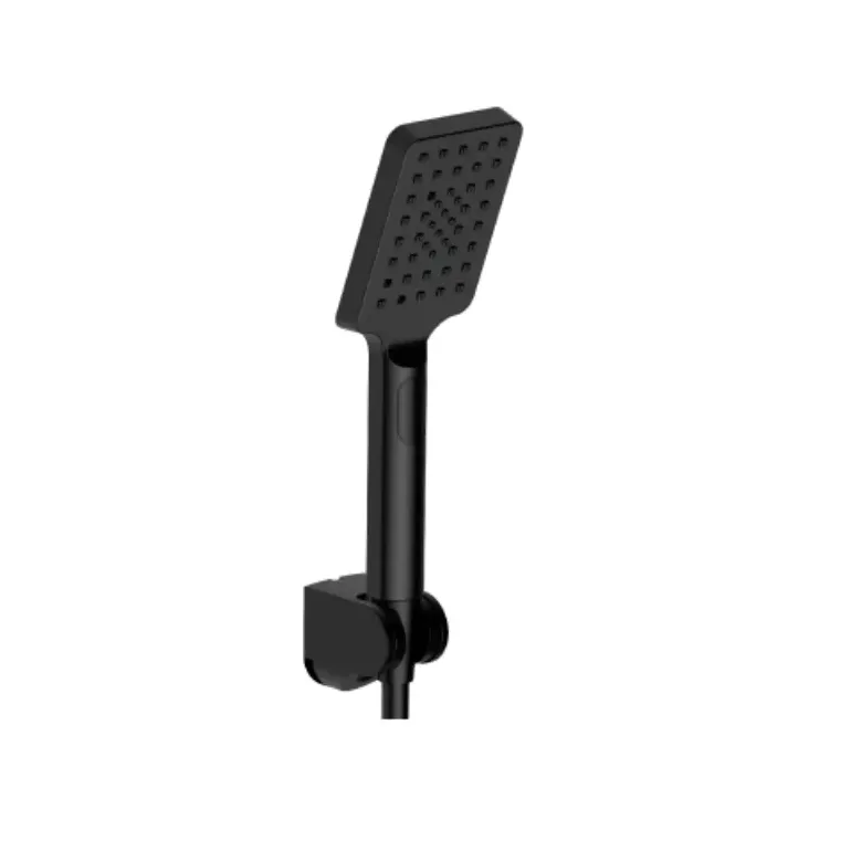 Grifo monomando para bañera y ducha de latón con acabado negro mate de Kubic Källa