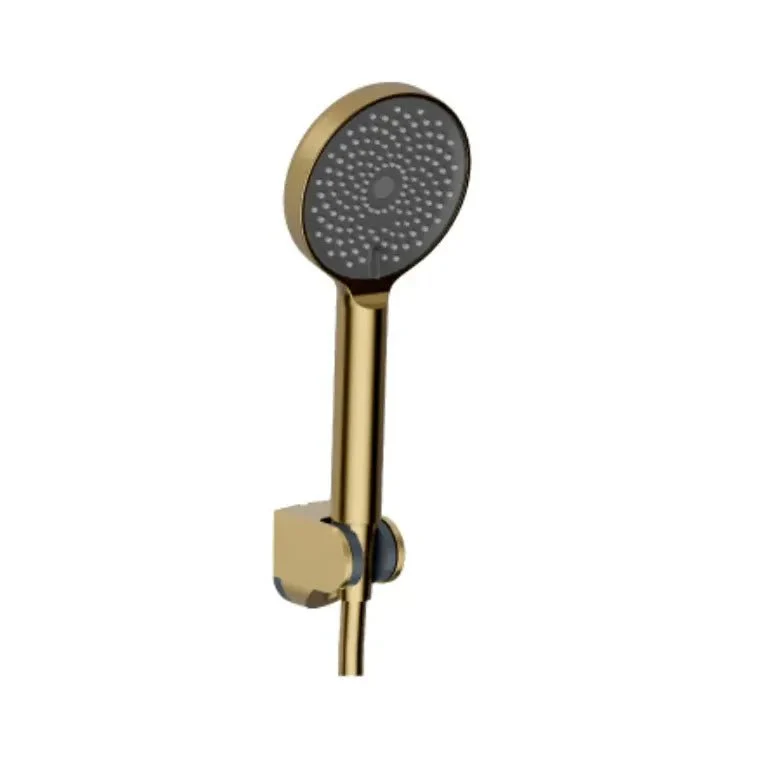 Grifo monomando para bañera y ducha en latón con acabado oro cepillado Fine Källa