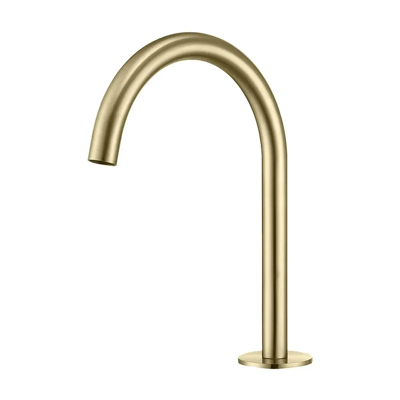 Caño de grifo acabado oro mate estilo moderno resistencia duradera instalación sencilla Compatibilidad universal Aragón Valaz