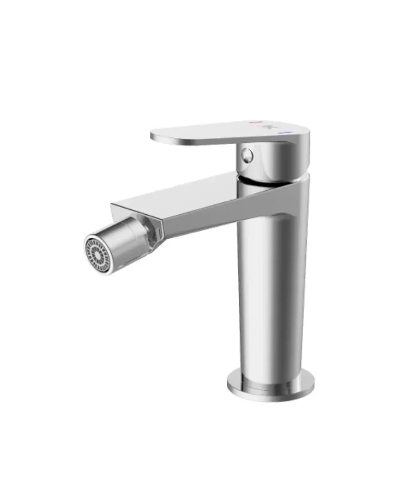 Grifo monomando de bidet con cartucho cerámico y acabado cromado de latón Fine Källa