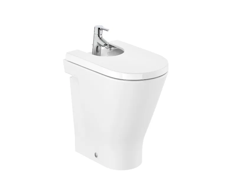 Roca The Gap A3570N9000 – Bidé Adosado a Pared, Blanco