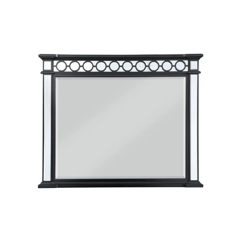 Varian II - Mirror - Mirrored, Black & Sliver