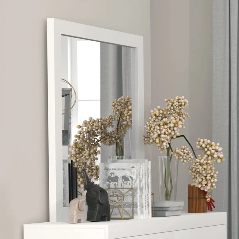 Casilda - Mirror - White