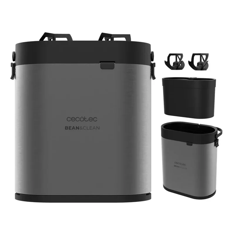Limpiador Eléctrico para portafiltros con raspadores y cabezal de limpieza eficiente bean Clean Cecotec
