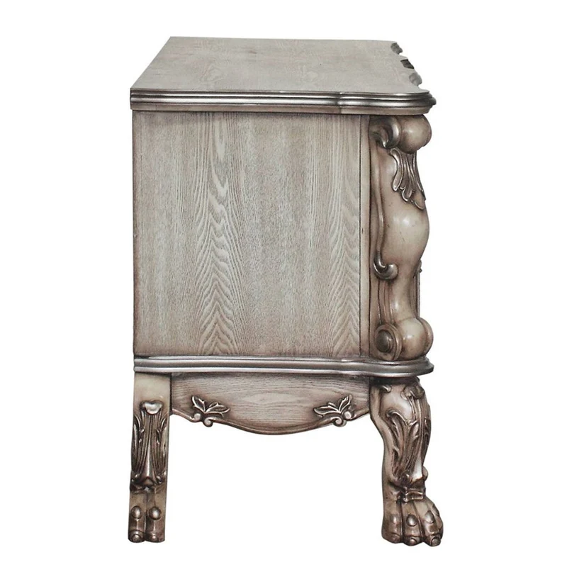 Dresden - Vanity Desk - Vintage Bone White