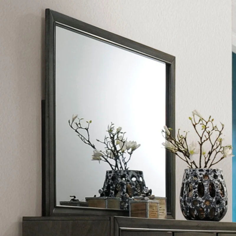 Carine II - Mirror - Gray