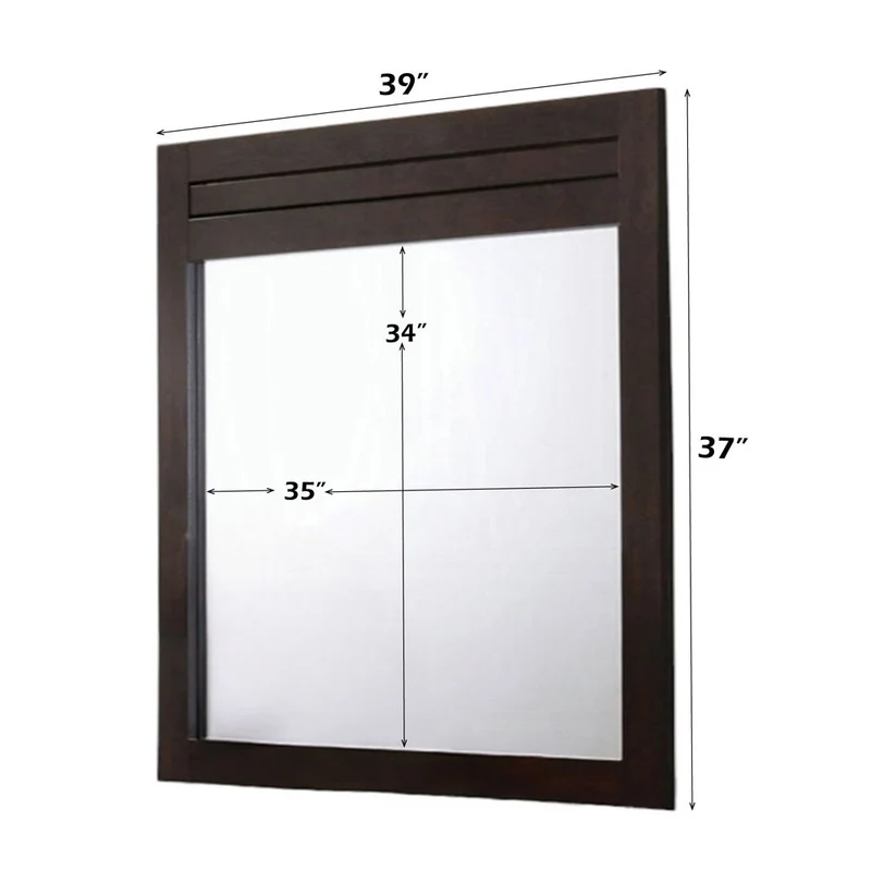 Panang - Mirror - Mahogany