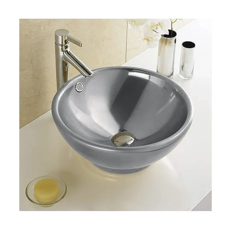 Lavabo Sobre Encimera Aika Fossil Natura Blanco