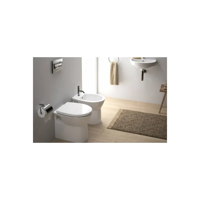 Inodoro Compacto de Suelo Easy Unisan Blanco