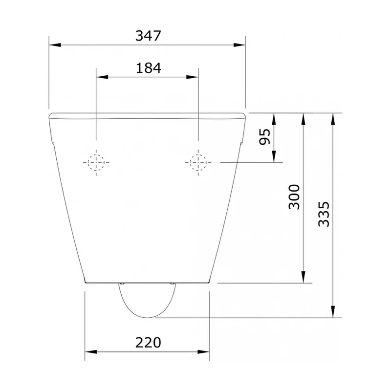 Inodoro Suspendido Rimflush Look Unisan Blanco