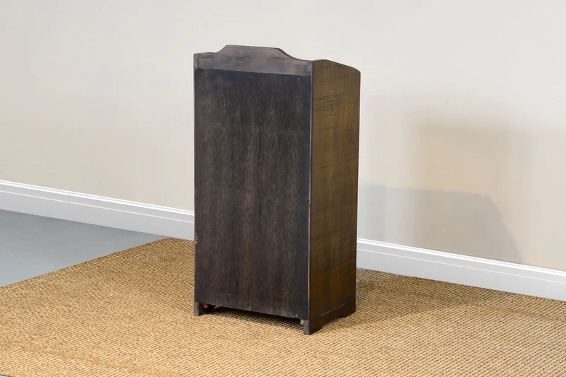 Homestead - Wood House Trash Box - Tobacco Leaf