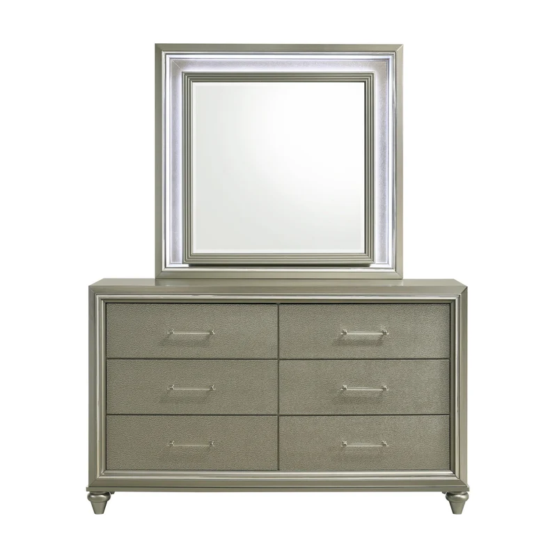 Lumina - Lighted Mirror - Silver