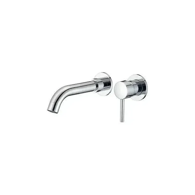 Grifo de lavabo empotrado monomando de 15 cm en latón cromado Guadiana de Valaz